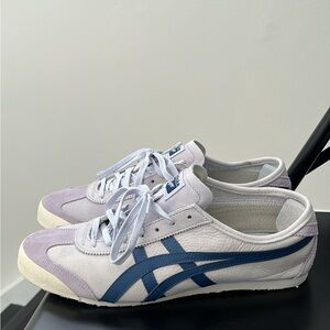 Gray/ Blue ASICS